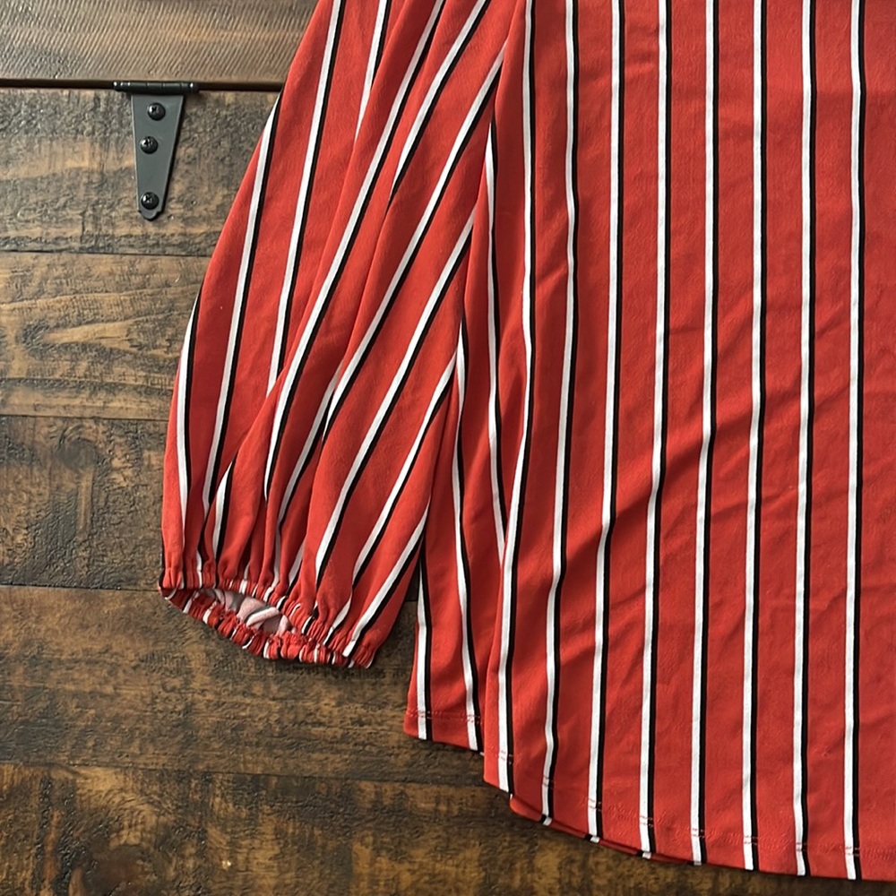 Striped Blouse - Picture 2 of 8